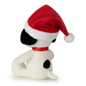 Sitting plush toy with Christmas hat Bon Ton Toys Snoopy image-1