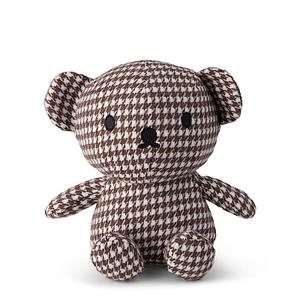 Peluche Miffy &amp; friends in pied-de-poule Bon Ton Toys