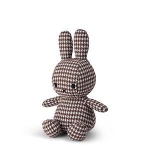 Peluche Miffy &amp; friends in pied-de-poule Bon Ton Toys image-2