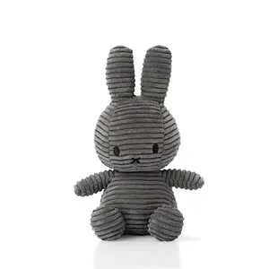 Βελούδινη κούκλα με ριπές Bon Ton Toys Miffy ECO image-0