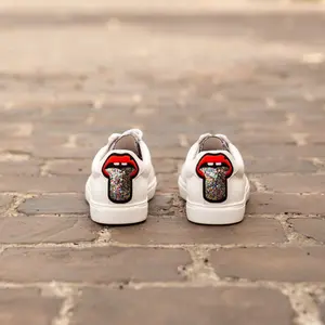 Women's sneakers Bons baisers de Paname Simone-Glitter Tongue image-3