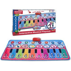 Musikalsk aktivitetsmåtte med 10 knapper Bontempi