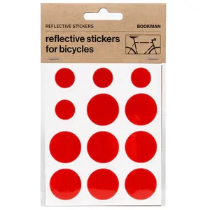 Reflecterende fiets stickerset Bookman