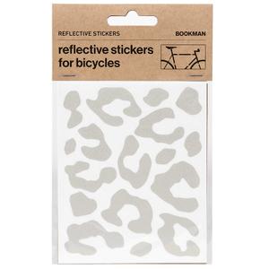 720109-reflective-bike-sticker-kit-bookman-white-leopard-one-size