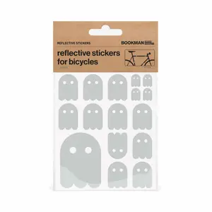Zestaw odblaskowych naklejek na rower z duchami Bookman image-0