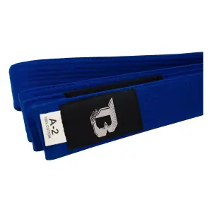 Ceinture Jiu-Jitsu brésilien bleu Booster Fight Gear image-1