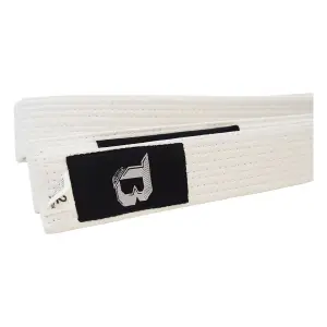 Ceinture Jiu-Jitsu brésilien blanc Booster Fight Gear image-0