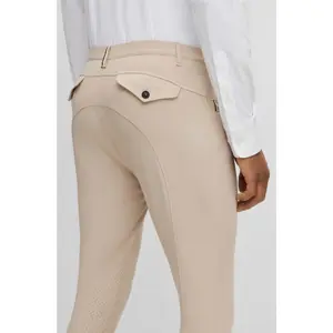 Pantaloni da equitazione a media aderenza Boss Equestrian James image-5