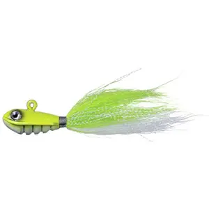Plantilla Ocean Born Bouncing Bucktail Chartreuse Pearl image-0