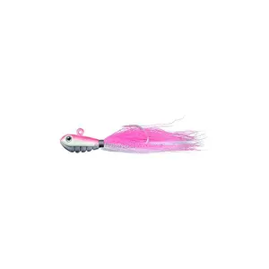 Jig Ocean Born Bouncing Bucktail Pink Glow image-0