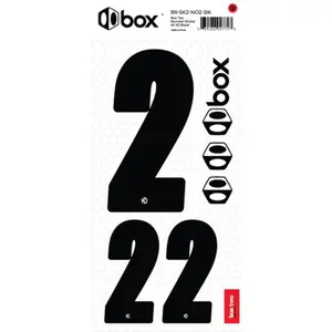 Sticker Number 2 Plate Box Components image-0