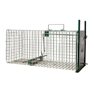 129701502020-rattbur-med-glidskena-1-ingang-boxtrap-silver-gron-49x22x23-cm