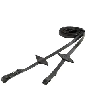 Riemen voor paard met rubberen antislipband BR Equitation image-0