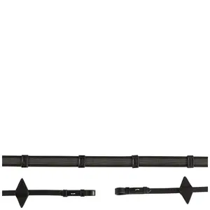 Riemen voor paard met rubberen antislipband BR Equitation image-1