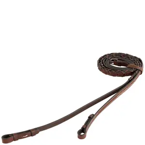 Leather horse reins BR Equitation Hunter image-0