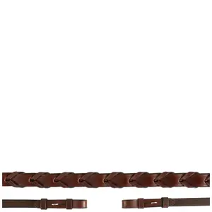 Leather horse reins BR Equitation Hunter image-1