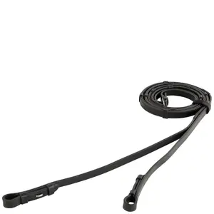 Leather Non-Slip Reins for Horse with Stops BR Equitation image-0