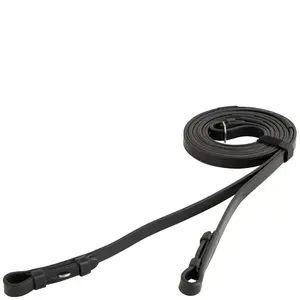 Non-slip Leather Reins for Horse without Stops BR Equitation image-1