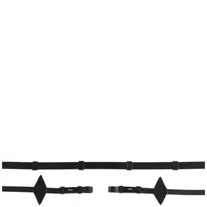 Leather horse reins with stoppers BR Equitation image-0