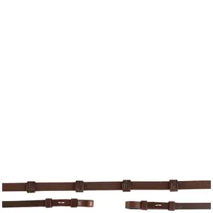 Non-slip Leather Reins for Horse BR Equitation Shet image-1