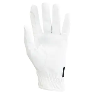 Skórzane rękawiczki jeździeckie dla dzieci BR Equitation Glowé image-1