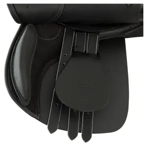 Sela de couro mista para cavalo BR Equitation Rossini image-1