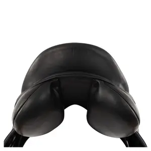 Selle d'obstacle pour cheval en cuir BR Equitation Viviani image-1