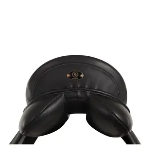 Dressursattel für Pferde aus Leder BR Equitation Monteverdi image-1