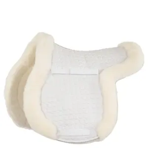 Alfombra de piel de oveja de cazador de caballos BR Equitation image-0