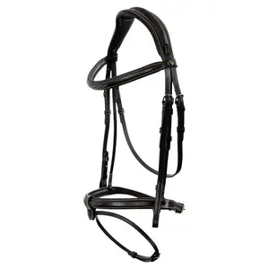 Ανατομικό χαλινάρι ιππασίας BR Equitation Berrington image-0