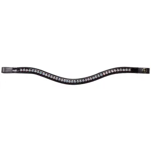 Stirnband für Pferd BR Equitation Carpathians Swarovski image-0