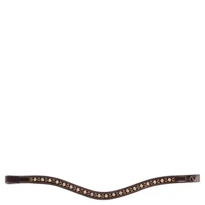 Stirnband für Pferd BR Equitation Two-Tone Lacquer Swarovski image-0
