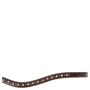 Stirnband für Pferd BR Equitation Two-Tone Lacquer Swarovski image-1