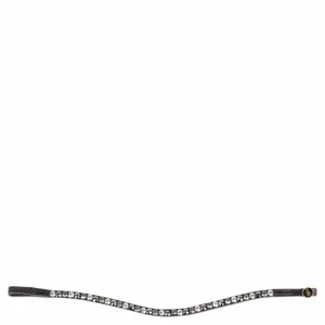 Stirnband für Pferd BR Equitation Triple-Tone Lacquer Swarovski image-0