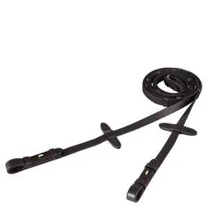 Rédeas de cavalo em tela cega redonda BR Equitation image-0