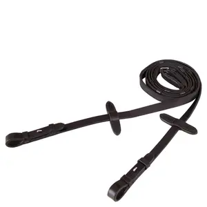 Rênes pour cheval en toile antidérapant BR Equitation image-0