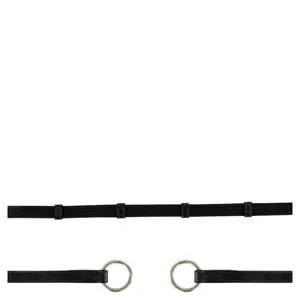 Rênes pour cheval en toile avec anneau BR Equitation image-1