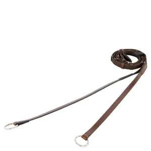 Rênes pour cheval en toile avec anneau BR Equitation image-0