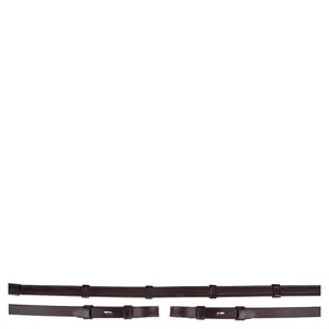 Antislip leren paardenteugels blindstoppen BR Equitation image-1