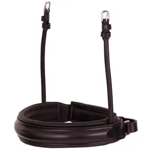 Pull-back leather Horse cheek pieces BR Equitation image-0