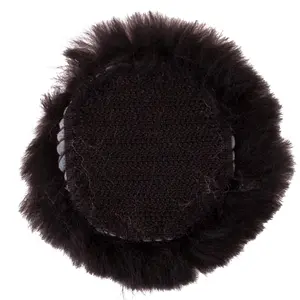 Protège muserolle mexicaine en mouton BR Equitation scratch image-1