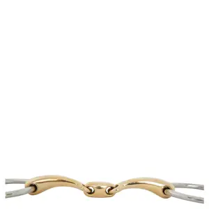 Double snaffle bits for horses BR Equitation Soft Contact image-1