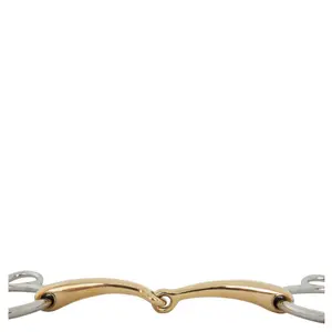 Mors pessoa pour cheval double brisure BR Equitation Soft Contact image-1