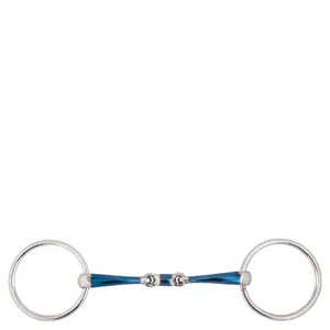 Mors double brisures pour cheval BR Equitation Sweet Iron Magic System image-0