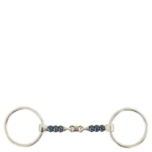 Morso doppio per cavalli BR Equitation Sweet Iron Cherry Roller image-1