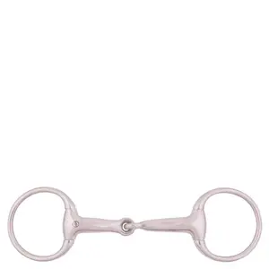 Olivenkopftrense doppelt gebrochen Edelstahl BR Equitation image-0