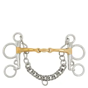 Pelham til dobbeltradet hest BR Equitation Baby image-0