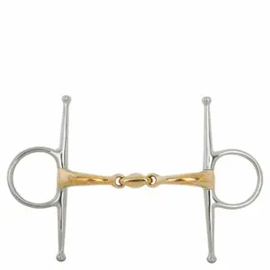 Mors à aiguille pour cheval double brisure BR Equitation image-0