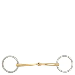 Bocado simple para caballos BR Equitation Soft Contact image-0