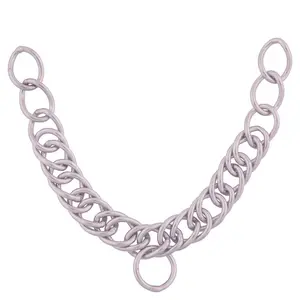 Cadena de 24 anillos de acero inoxidable para caballos BR Equitation image-0